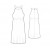 Custom-Fit Sewing Patterns - Sleeveless Empire-Waist Dress