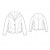 Custom-Fit Sewing Patterns - Two-Pocket Jacket with Draped Hood