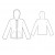 Custom-Fit Sewing Patterns - Zipper Front Knit Hoodie
