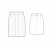 Custom-Fit Sewing Patterns - Ruched Front Skirt