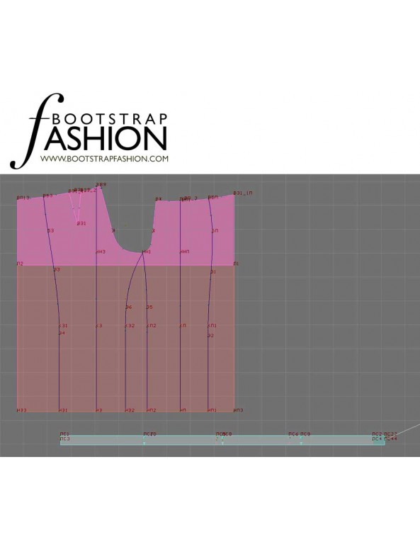 Fashion Designer Sewing Patterns - Wrap Palazzo Pants