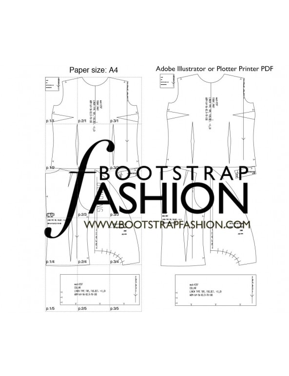 Fashion Designer Sewing Patterns - Blouse With Ruched Stand Collar and Large Front Jabot Ruffle