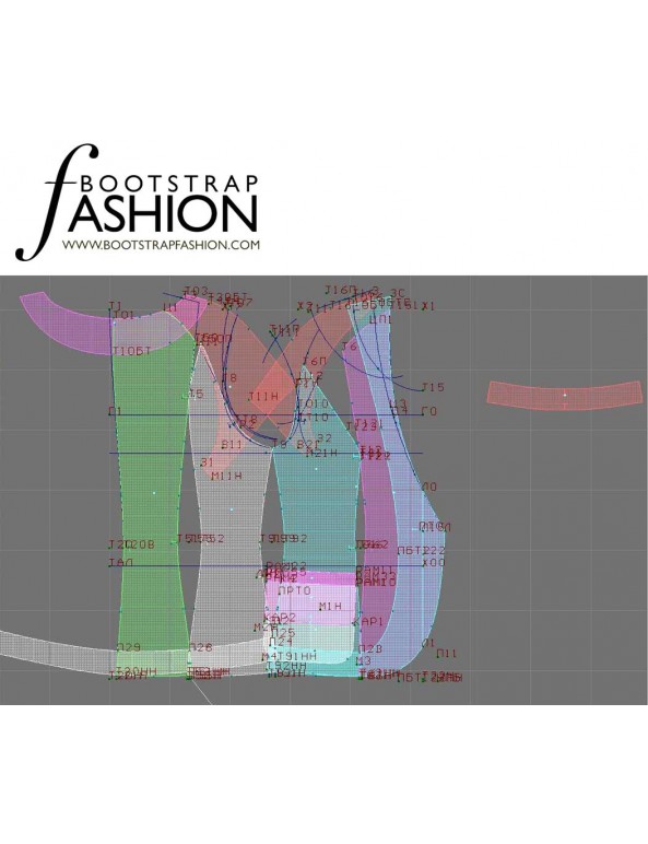 Fashion Designer Sewing Patterns - Capped-Sleeve Collarless Jacket