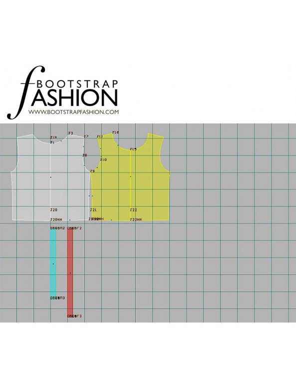 Fashion Designer Sewing Patterns - Tank Top
