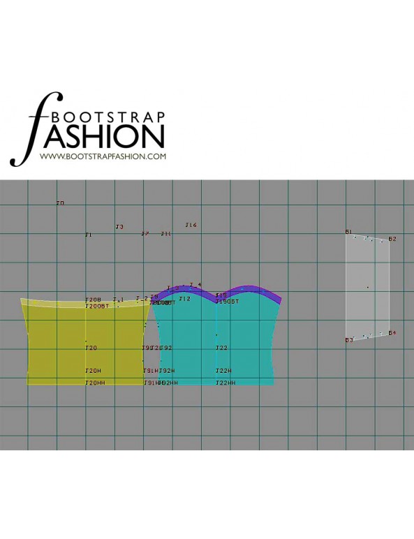 Fashion Designer Sewing Patterns - Wide Strap Cami