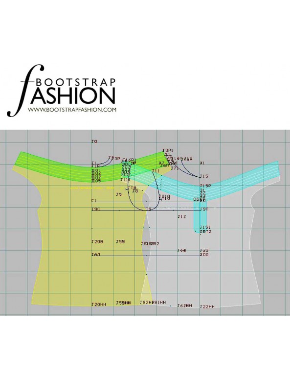 Fashion Designer Sewing Patterns - Sleeveless Shirred-Neck Blouse