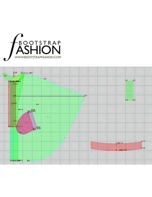 Fashion Designer Sewing Patterns - Cape With Pockets