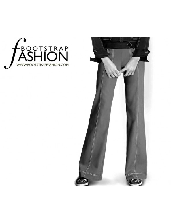 Fashion Designer Sewing Patterns - Sailor Pants
