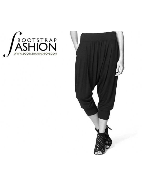 Fashion Designer Sewing Patterns - Harem Pants