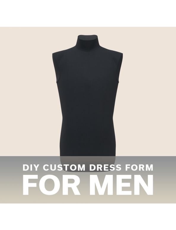 DIY Dress Form Male. Custom Fit Sewing Pattern Download. BOOTSTRAPFASHION  DRESS FORMS