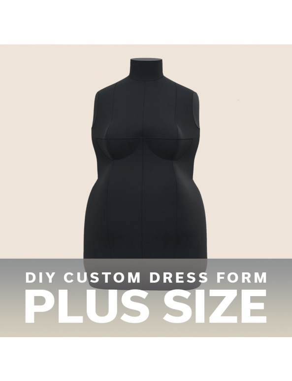 DIY Dress Form Plus Sizes. Custom Fit Sewing Pattern Download ...