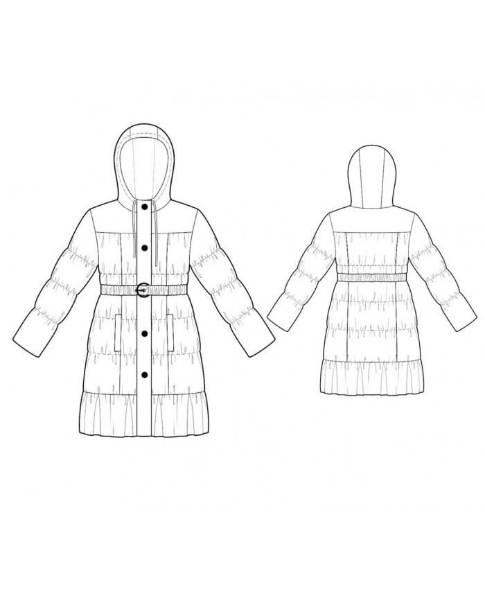 Leko Jackets and Coats - Leko Women - All Patterns Designer Sewing ...