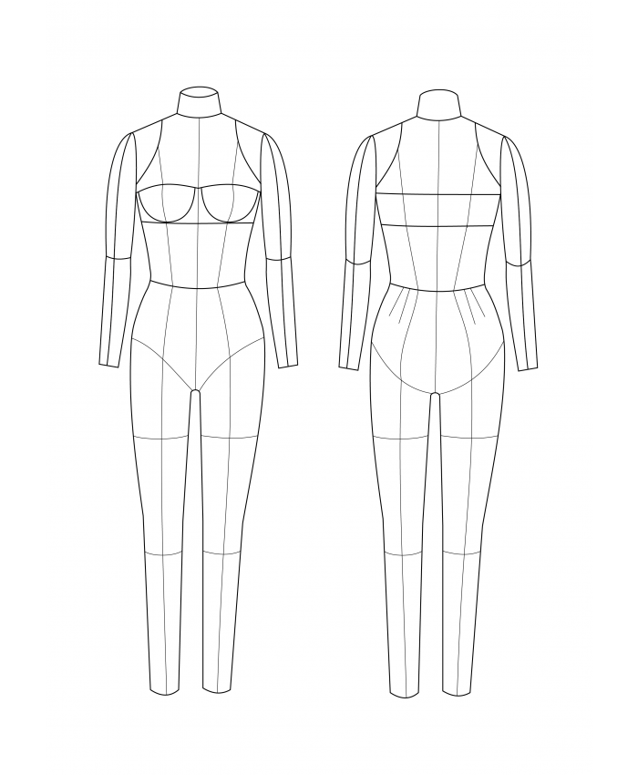DIY Dress Form Sewing Patterns. Sewing Mannequins. Fitting Dressmakers ...