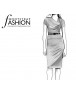 Fashion Designer Sewing Patterns - Short-Sleeved Cinch Belted dress