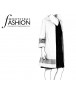 Fashion Designer Sewing Patterns - Short Jacket with Draped Neckline