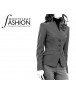 Fashion Designer Sewing Patterns - Fitted Inverted Lapel Jacket