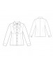 Fashion Designer Sewing Patterns - Long-Sleeved Tuxedo Shirt