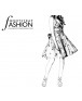 Fashion Designer Sewing Patterns - V Neck Sleeveless Dress With Full Skirt