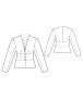 Fashion Designer Sewing Patterns - V-Neck Collarless Jacket