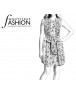 Fashion Designer Sewing Patterns - Mandarin Collar Mini Shirt Mini Dress or Tunic