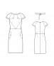 Fashion Designer Sewing Patterns - Trench-coat Inspired Dress