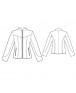 Fashion Designer Sewing Patterns - Fitted Zipper-Front Jacket