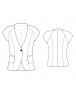 Fashion Designer Sewing Patterns - Capped-Sleeve Collarless Jacket