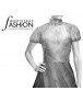 Fashion Designer Sewing Patterns - Puff Sleeve Turtleneck
