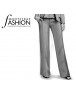 Fashion Designer Sewing Patterns - Straight Leg Tie Waistband Trousers