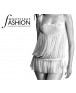 Fashion Designer Sewing Patterns - Blouson Style Lace Trimmed Camisole