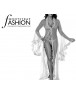 Fashion Designer Sewing Patterns - Angel Sleeves Ruffle Chiffon Penoir