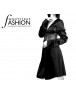 Fashion Designer Sewing Patterns - Cinched Waist Robe