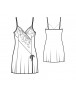 Fashion Designer Sewing Patterns - Contrast Inset Chemise