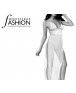 Fashion Designer Sewing Patterns - Side Slit Halter Nightgown