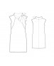 Fashion Designer Sewing Patterns - Sleeveless Dress with Tied Neckline