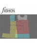 Fashion Designer Sewing Patterns - Sleeveless Three-Panel Dress