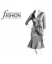 Fashion Designer Sewing Patterns - Pleated Wrap Dress