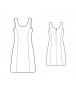 Fashion Designer Sewing Patterns - Princess-Style Sleeveless Dress