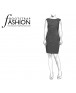 Fashion Designer Sewing Patterns - Draped Knit Dress