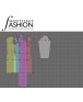 Fashion Designer Sewing Patterns - Asymmetrical Neck Draped Knit Dress