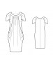 Fashion Designer Sewing Patterns - Draped Layered Dress